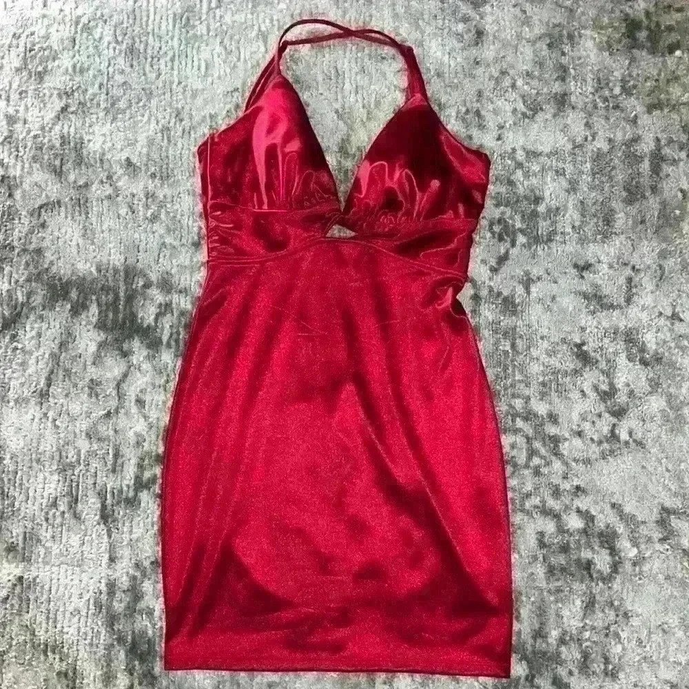Macy's Red Mini Dress